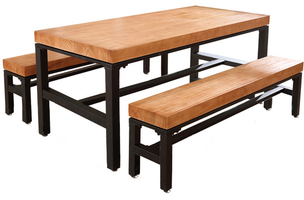 DF017-523实木板桌板凳